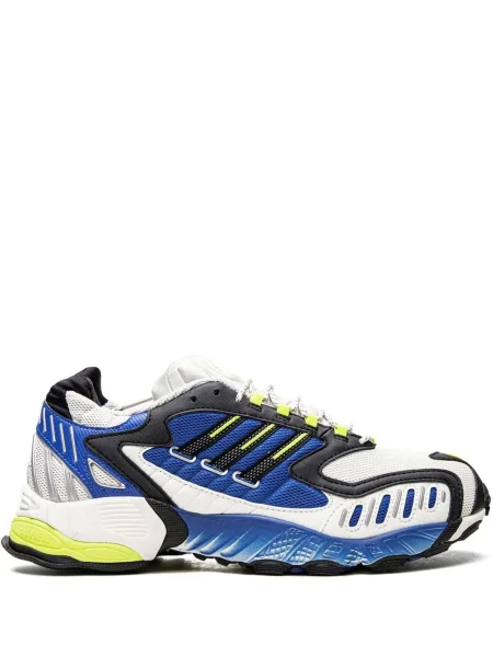 Sneakerși Adidas cu șireturi din dantelă albastru
