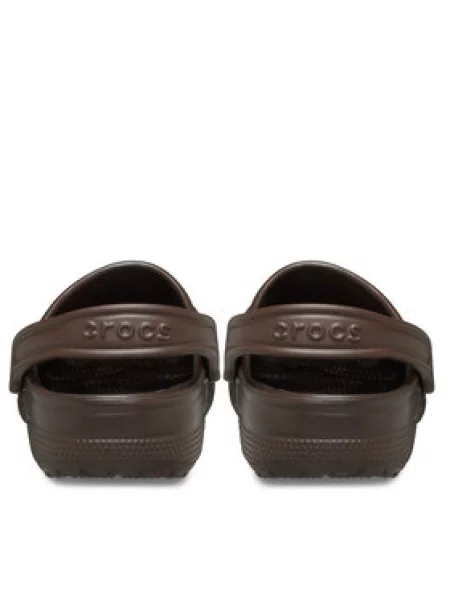 Pantofle Crocs hnědé