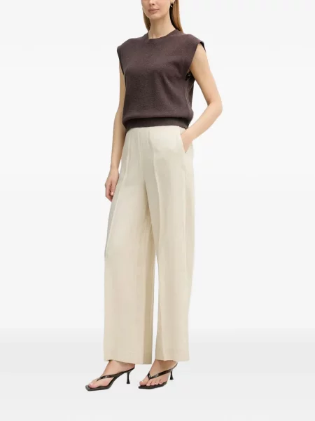 Top Benetton tricotate maro