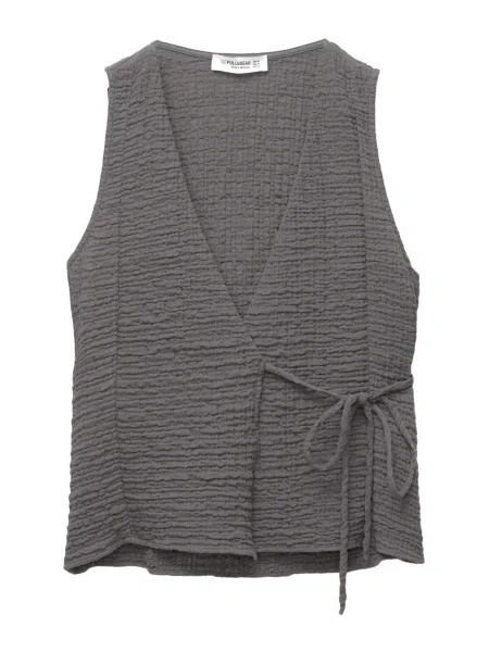 Pull&Bear Vestă gri