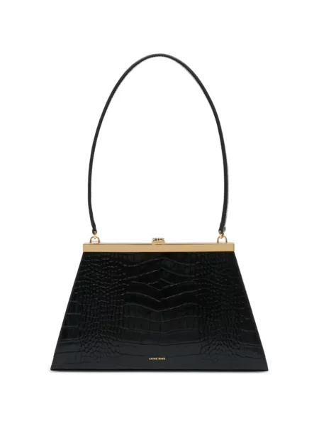 Geanta de piele Anine Bing din piele negru