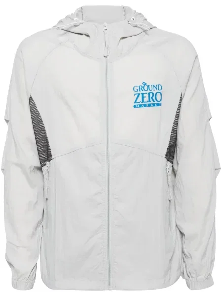Яке Ground Zero с принт сиво