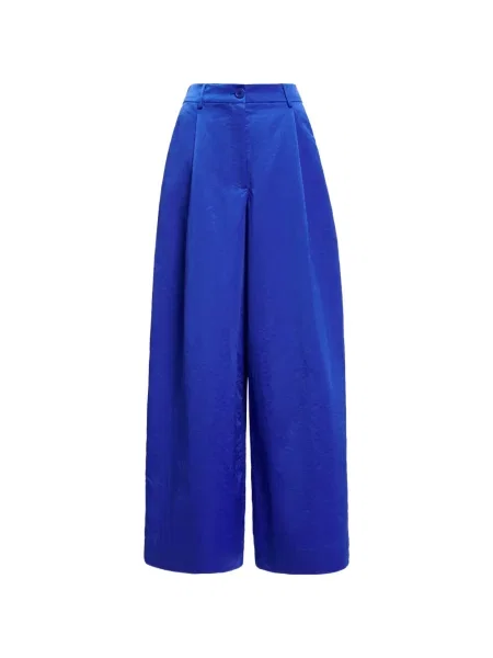 Pantaloni palazzo Essentiel Antwerp albastru