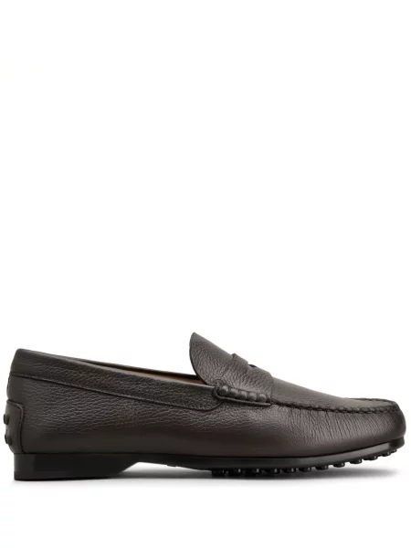 Pantofi loafer Tod's din piele maro