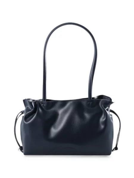 Geantă shopper Tory Burch cu volane albastru