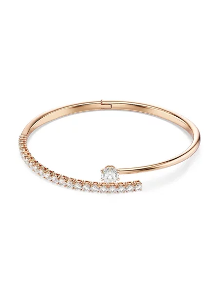 Swarovski zapestnica pozlačena s kubičnim cirkonijem MATRIX