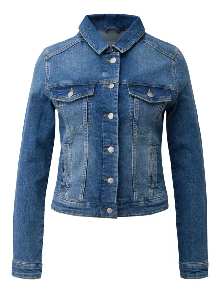 QS Geacă de primăvară-toamnă denim albastru