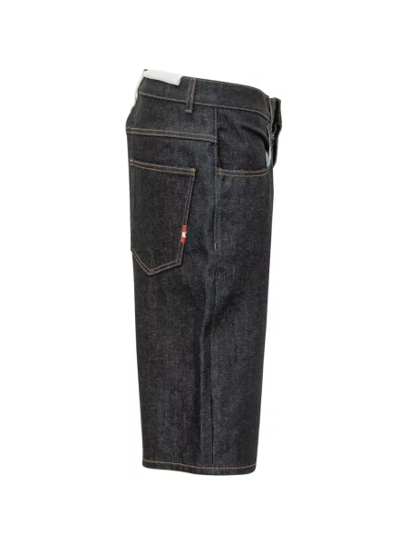 Pantaloni scurți din denim Amish albastru