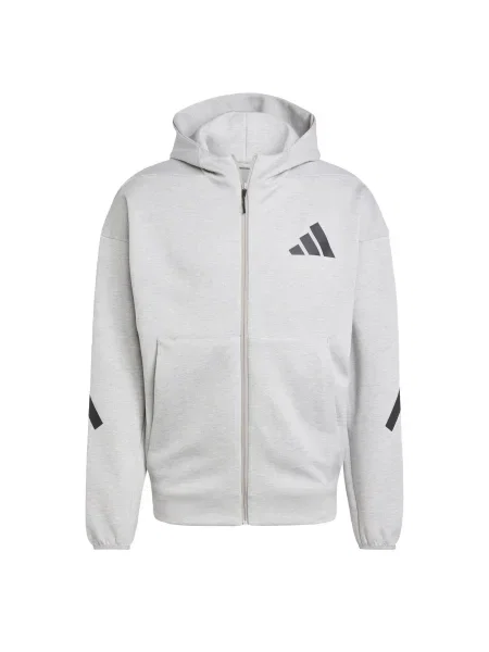 ADIDAS SPORTSWEAR Sportski gornji dio trenirke Z.N.E. siva crna