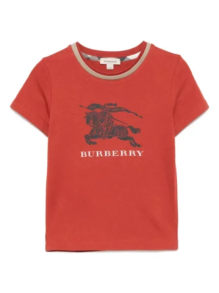 Koszulka dziecięca Burberry czerwona