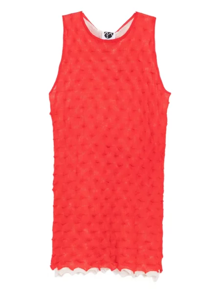 Rochie Yanyan Knits cu glugă de costum roșu