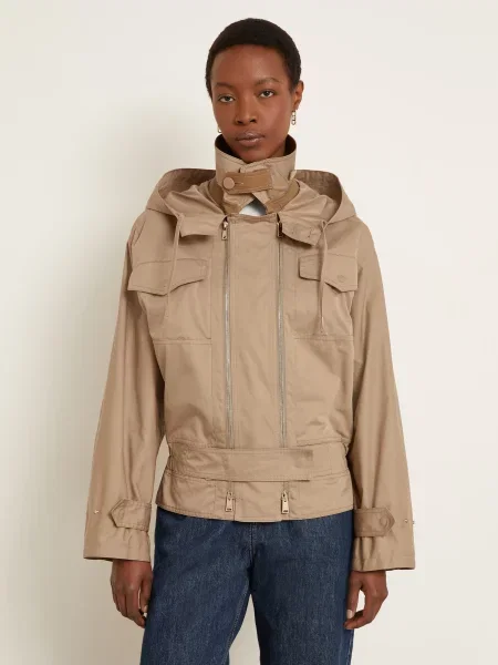 Fendi Kurtka beige beżowa