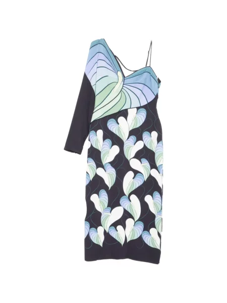 Rochie midi Farm Rio cu imagine până la genunchi de costum negru