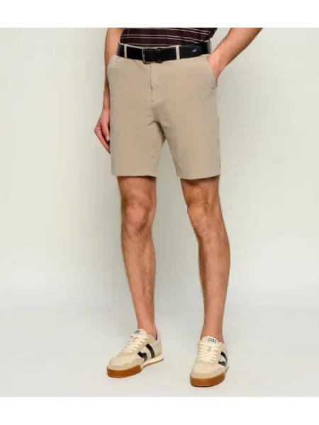 BOSS BLACK Pantaloni scurți | Modern fit negru