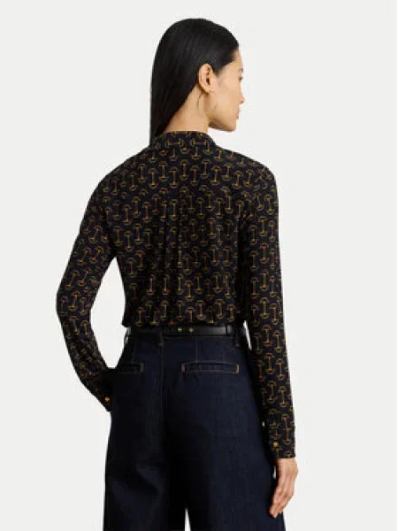 LAUREN RALPH LAUREN Košeľa Tmavomodrá modrá