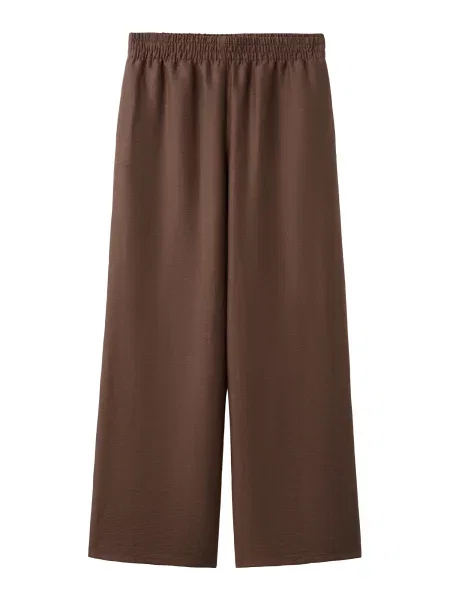 MANGO Pantaloni Safa închis maro