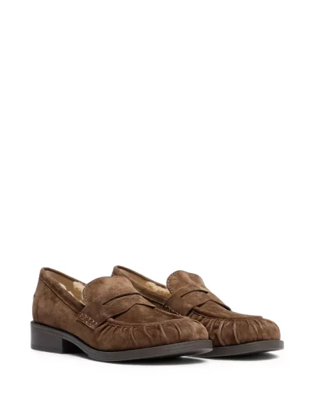 Pantofi loafer Ash din piele de căprioară maro