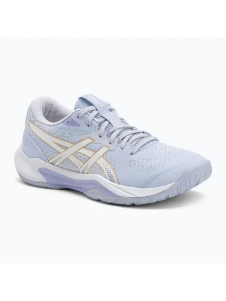 Dámske volejbalové topánky ASICS Gel-Tactic 13 blue fade/white biela