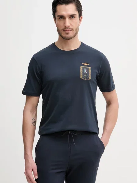 Aeronautica Militare kratka majica modra