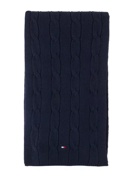 TOMMY HILFIGER Fular ESSENTIAL bleumarin