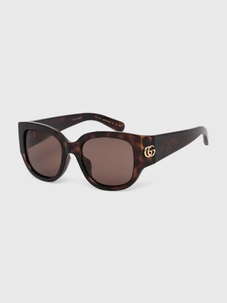Gucci ochelari de soare femei maro negru