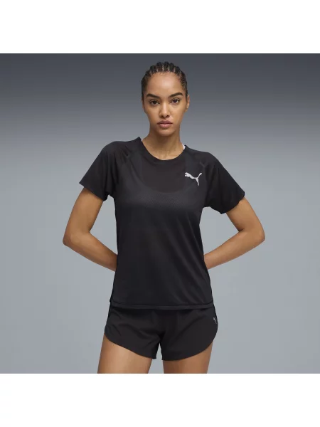 PUMA koszulka do biegania Lightspeed Odzież S czarny
