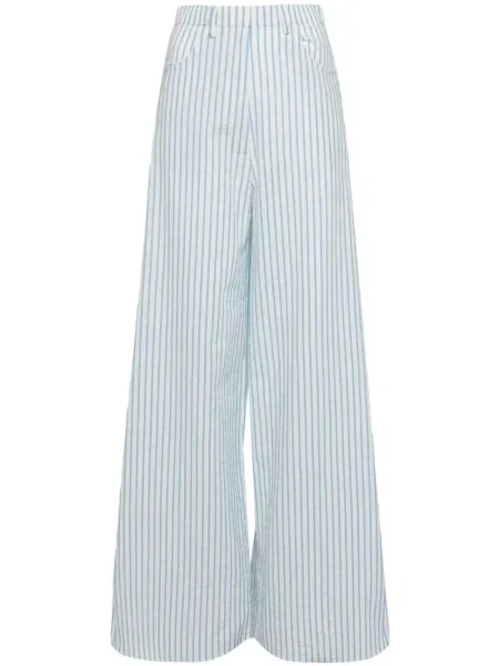 Pantaloni Bambah alb