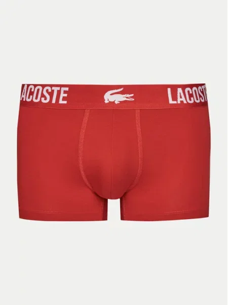 Hlačke Lacoste črna
