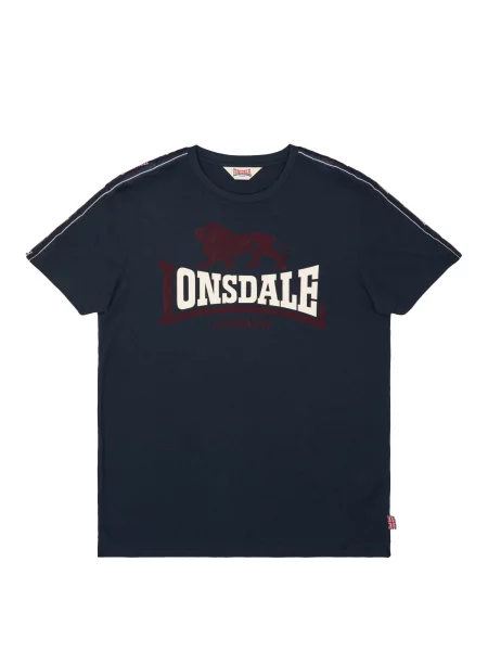LONSDALE Tricou Elton bleumarin