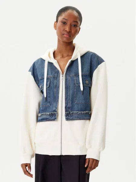 Desigual Jopa Trucker Écru bela