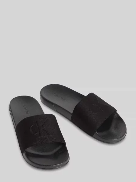 Klapki model NEMO' Ck Calvin Klein czarne