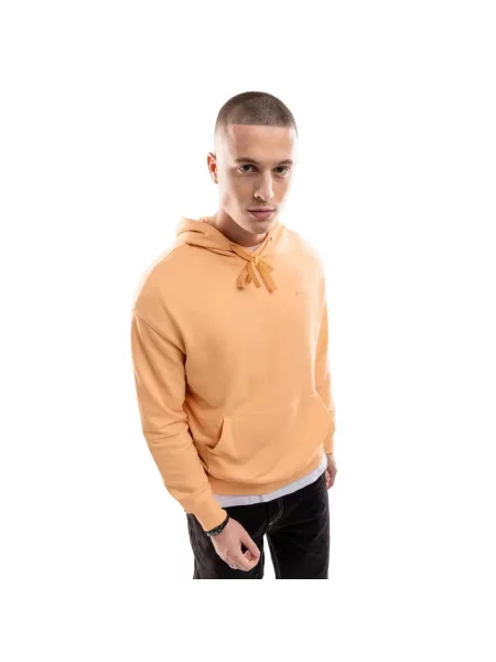 Bluza dresowa z kapturem Lifestyle SIROKO Ocaso pomarańczowa