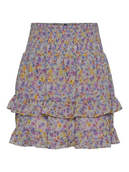 PIECES Krilo MISTY pastelno zelena / sivka / oranžna črna