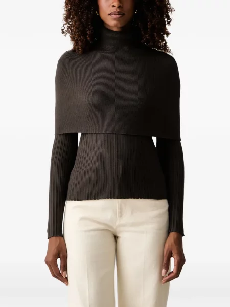 Gulerat pulover Twinset maro