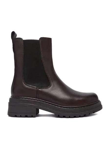Lasocki Μποτάκια με λάστιχο καφέ