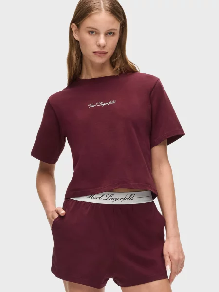 Піжама Karl Lagerfeld бордова