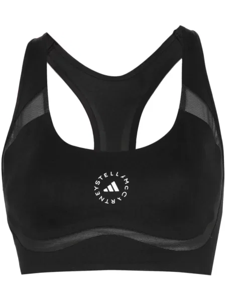 Sutien Adidas By Stella Mccartney cu imagine negru