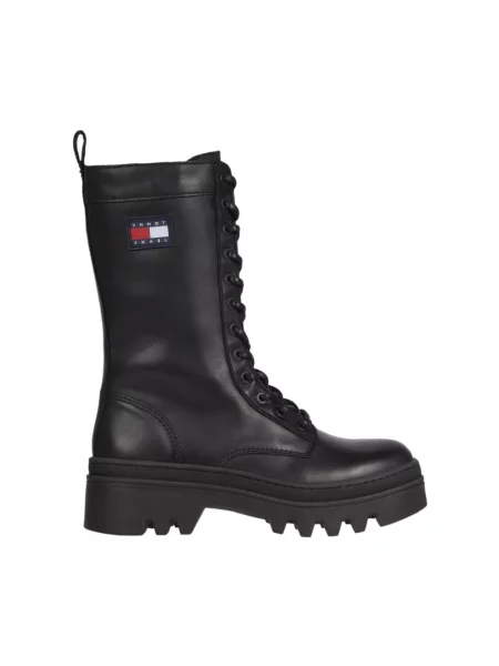 Botki Tommy Jeans czarne