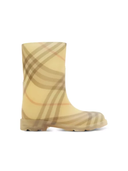 Botki dziecięce Burberry żółte