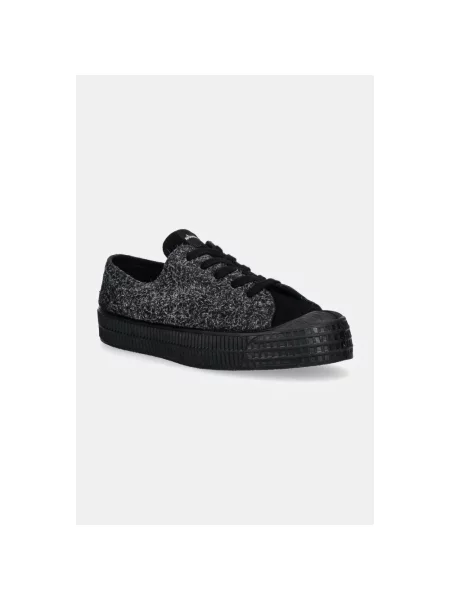 Sneakersy Novesta zamszowe czarne