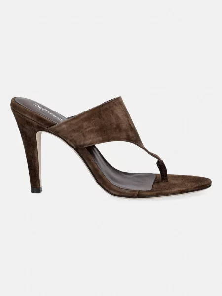 Замшевые вьетнамки Jeffrey Campbell