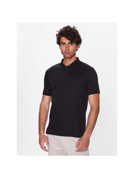 Calvin Klein Polo majica Regular Fit črna