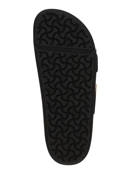 BIRKENSTOCK Nizki natikači zlata črna