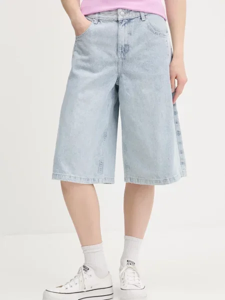 Jeans kratke hlače The Ragged Priest modra