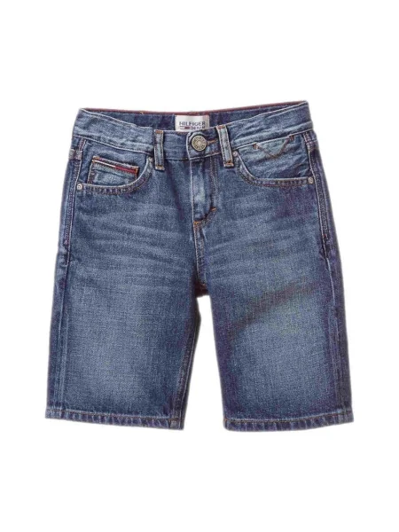 Pantaloni copii Tommy Hilfiger albastru