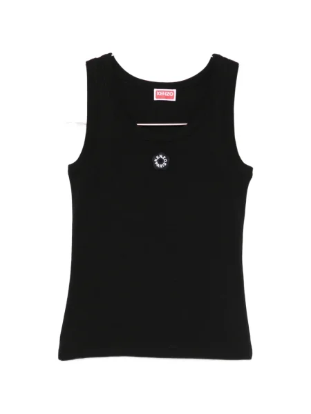 Top Kenzo cu model floral negru