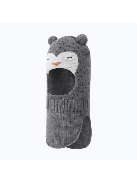 Детска шапка маска Reima Ilmeet melange grey сиво