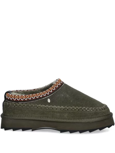 Papuci de casă Emu Australia zdrențuiți verde