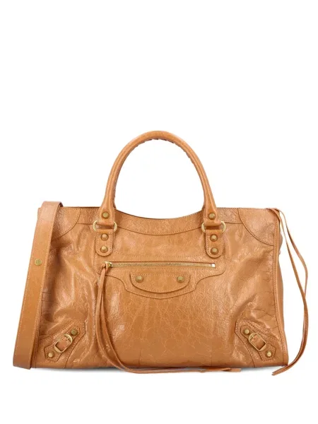 Geantă shopper Balenciaga maro