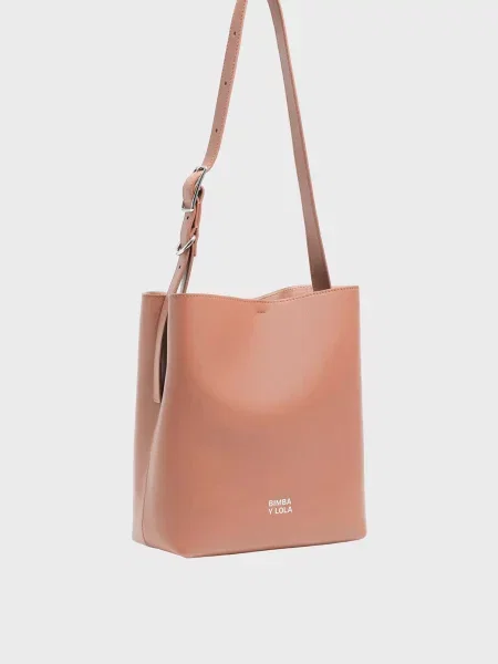 Шкіряна сумка Bimba Y Lola рожева